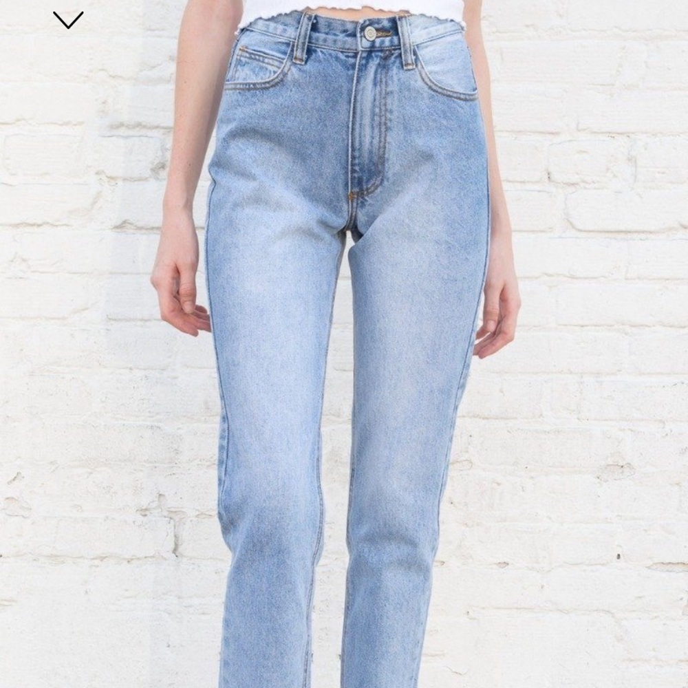 Jane Light Wash Jeans - Brandy Melville